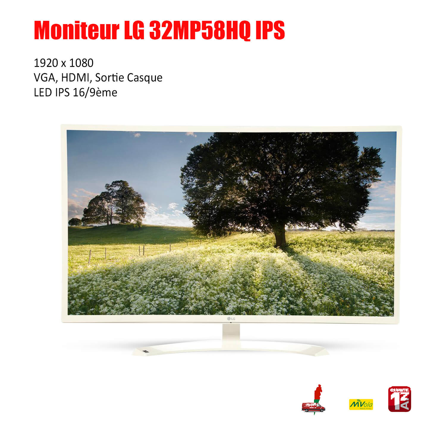 LG 32MP58HQ IPS - PC UPGRADE