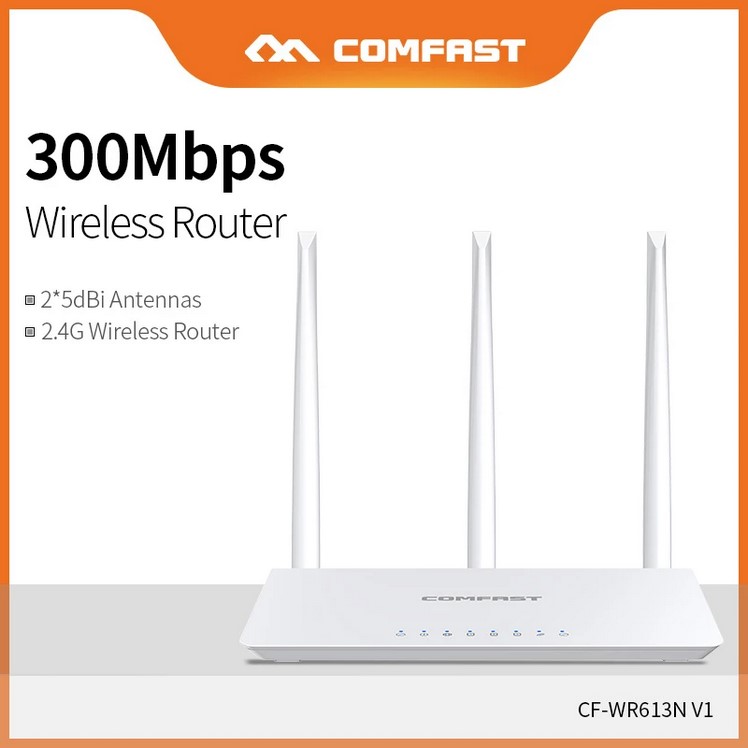 Mini routeur wifi Comfast CF-WR613N, AP, sans fil, 300mbps, 2.4GHz point  d'accès à