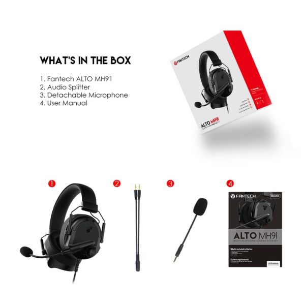 Fantech ALTO MH91 - Casque multiplateforme – Image 3