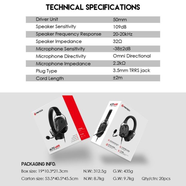 Fantech ALTO MH91 - Casque multiplateforme – Image 4